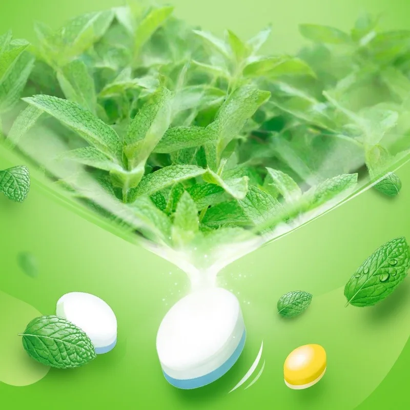 Bulk Wholesale Tablets Sweets Mint Confectionery Mixed Fruit Flavor Hard Candies Strong Cool Sugar Free Mints Candy