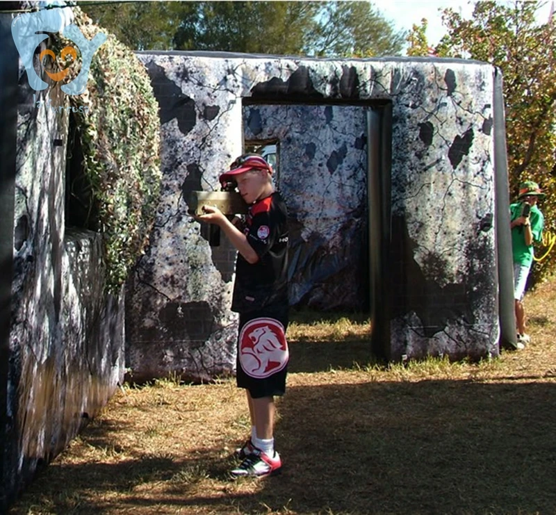 Надувные настенные бункеры для пейнтбола 2 м x 0 3 1