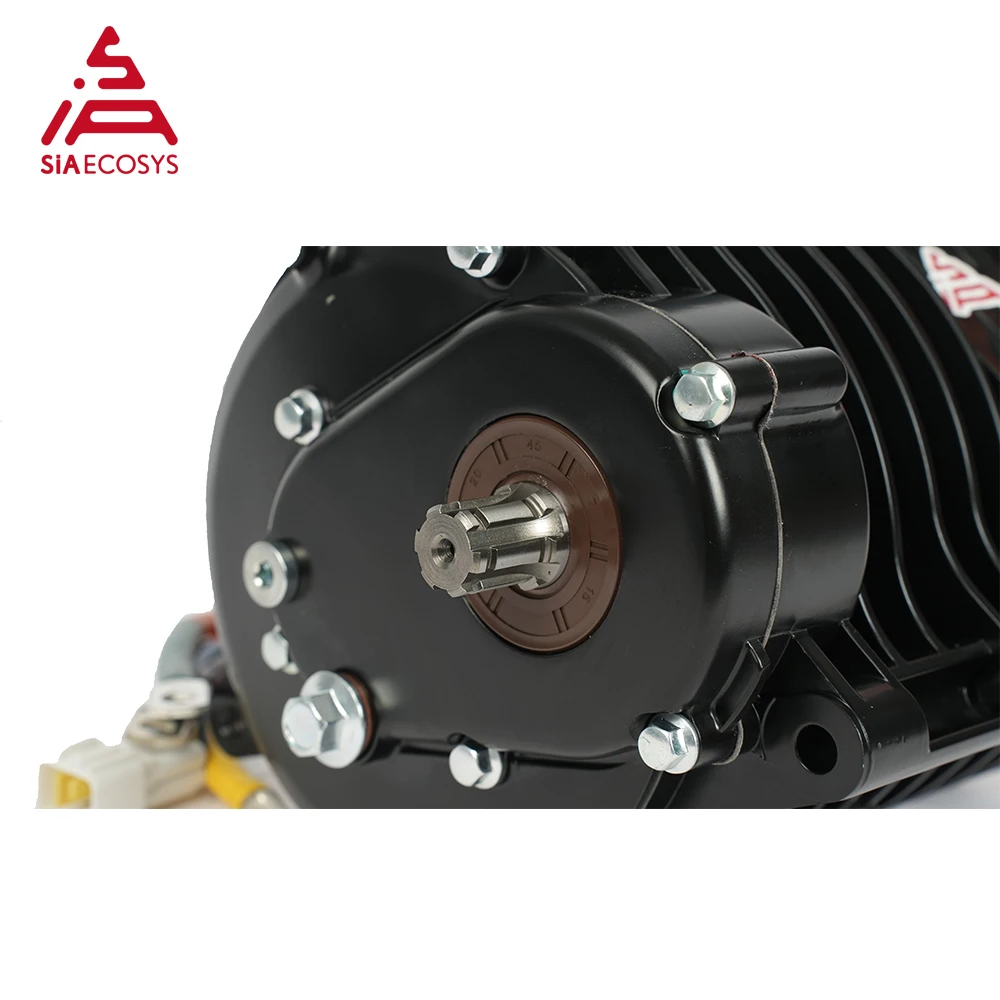 QS MOTOR QS138 V3 3000W 72V Mid Drive Motor with 1:2.35 Gearbox