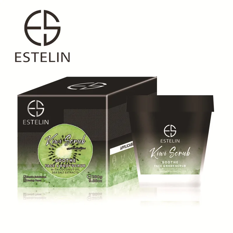 Лидер продаж, фруктовый экстракт, кофейная морская соль, Увлажняющий скраб для тела и лица