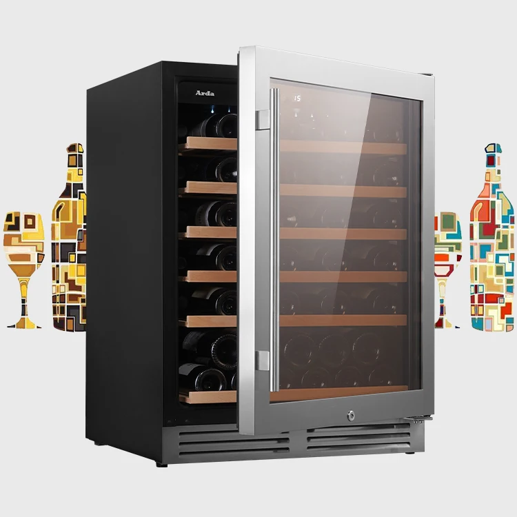 cda fwc604ss wine cooler stainless steel