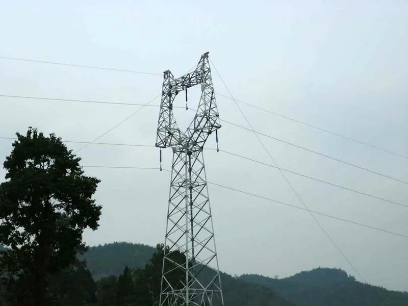 Pole Power Transmission Line Angle Tower 110kv 132kv 230kv 380kv 400kv 550kv Electrical Equipements Suppliers Supplies