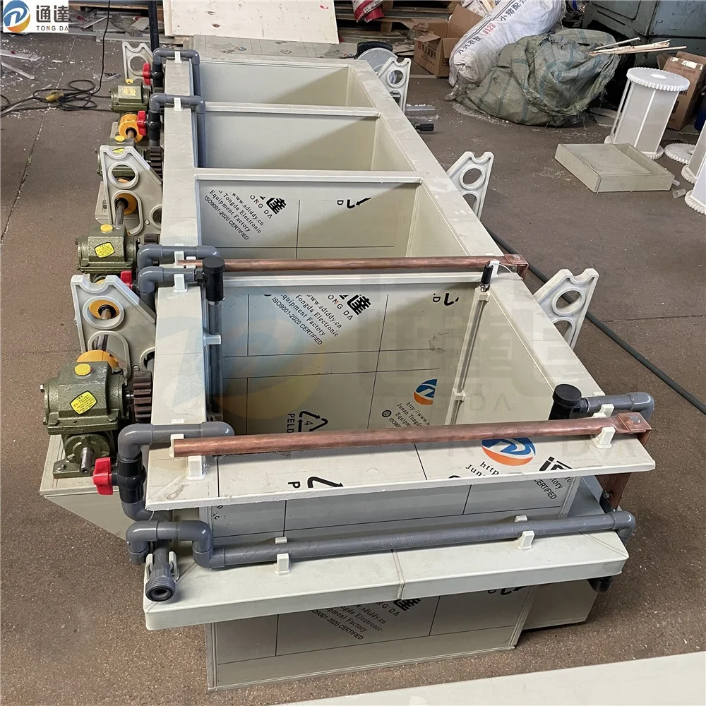 Small Copper Plating Line Efficient Zinc Plating Equipment