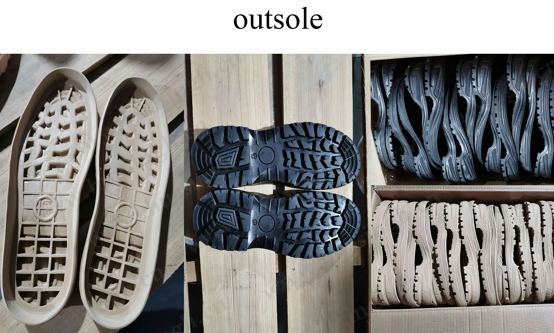 half-finished outsole