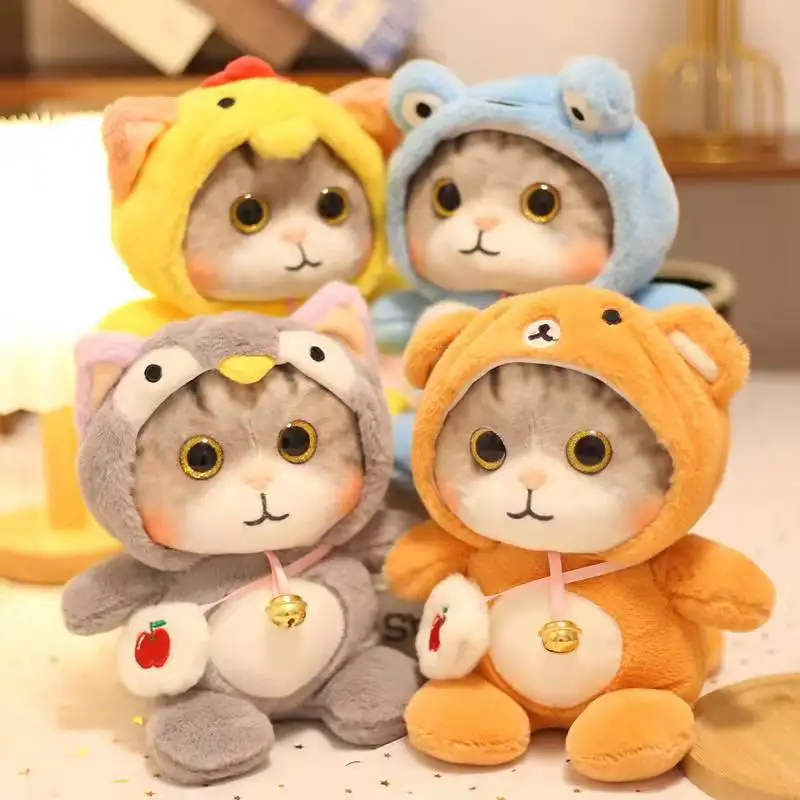 Plush cat dolls best sale