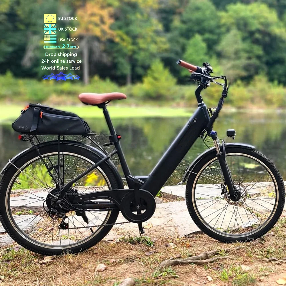 Spectacular Skinny Step-Through Ebike: VOMO CS20 Urban Electric Bicycle for Women with 250W Battery – 36V – EU Warehouse