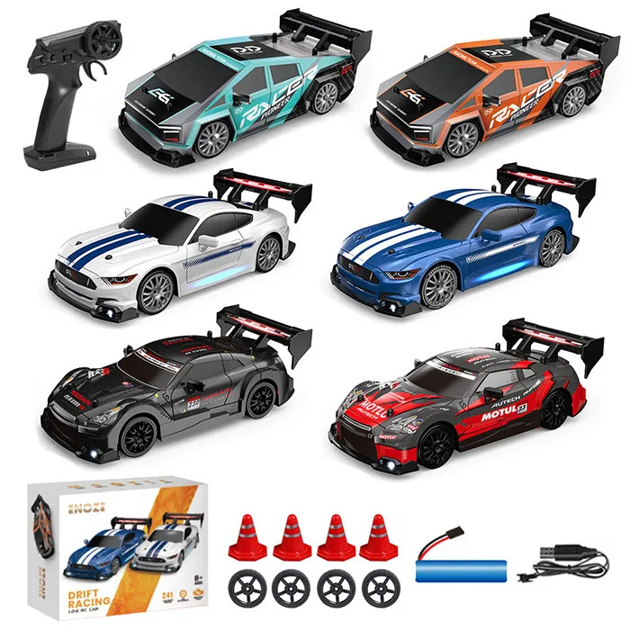 1/24 4wd Electronic High Speed Sports Model Racing Rc Vehicle Toy  Remote Control Car Mini Drift Rc Car for Boy's Gift