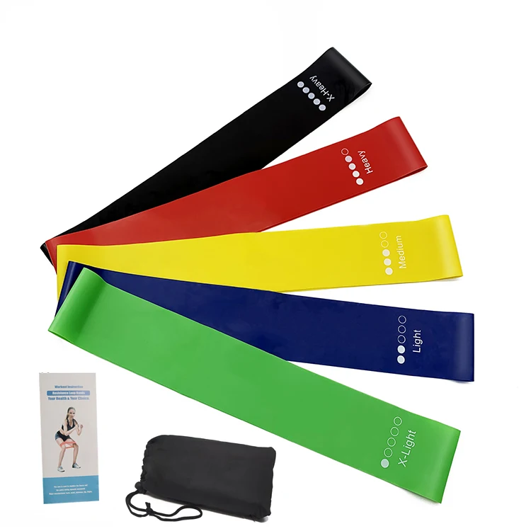 5 шт. эластичная лента для фитнеса