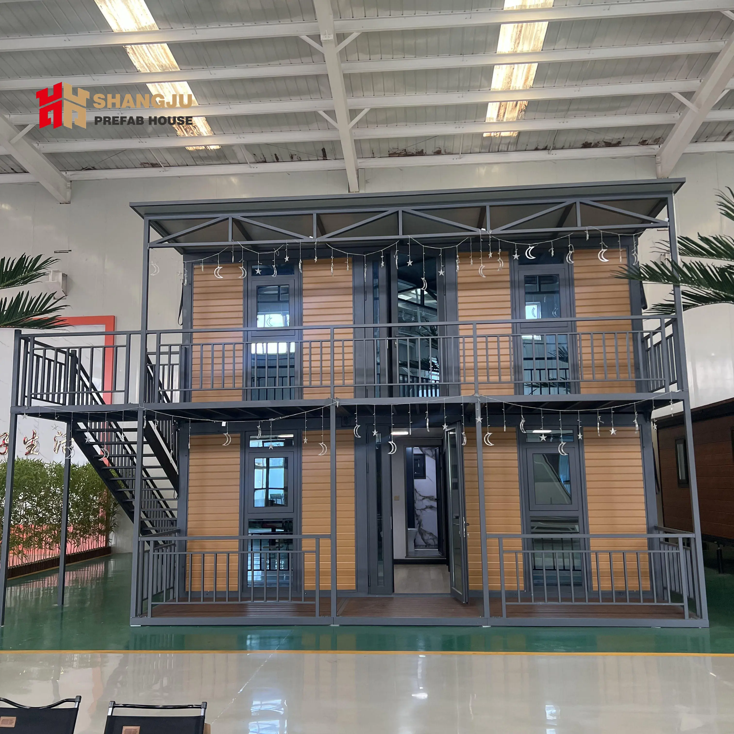 Luxury Two-Story Expandable 20Ft Prefab Container House 3-4 Bedroom ...