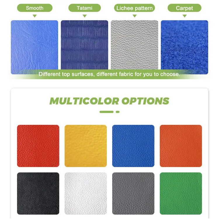 High-Quality Rolling Mats for Martial Arts Training Durable PVC Vinyl Anti-Slip Mats