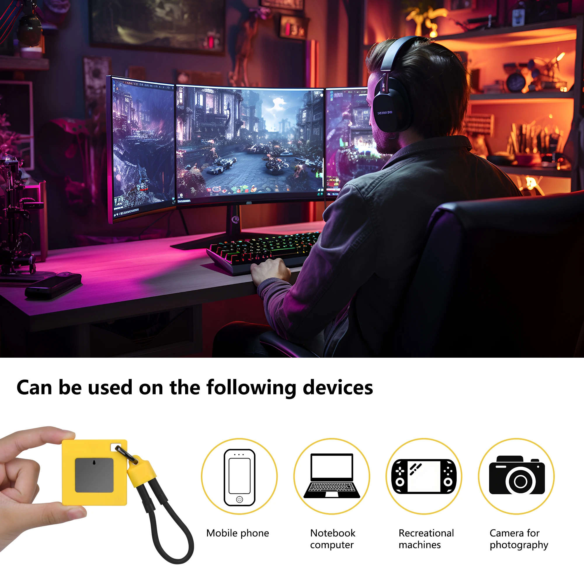 USB C 10Gbps NVME PCIe M2 SSD case Mini Portable Size 2230 Portable M.2 SSD Enclosure