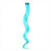 Pelo rizado azul