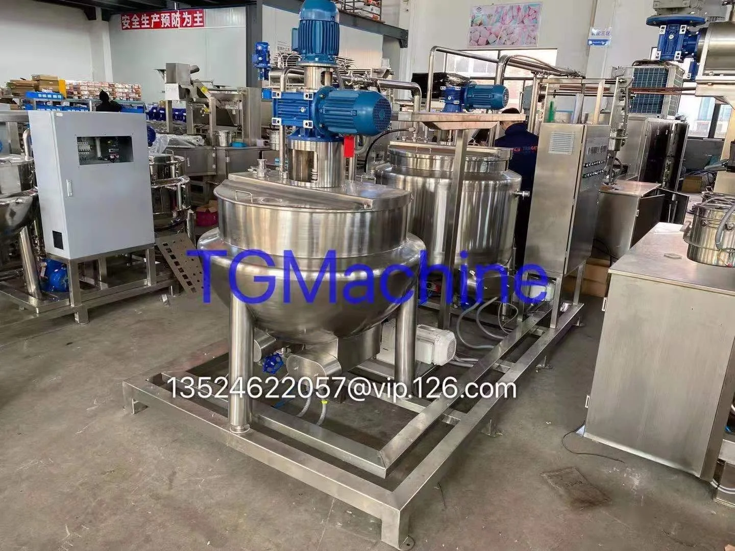 2021 TGmachine Automatic Gummy Candy Making Machine