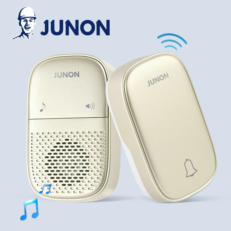 2021 JUNON New Arrival Wireless Doorbell Doorbell Switch
