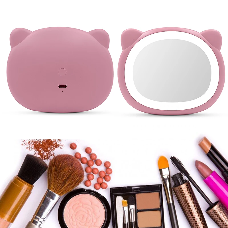 Cat Style Mini De Luz Led Selfie Fill Light Tik Tok Makeup Mirror Desktop Beauty Lamp LED Selfie Ring Light