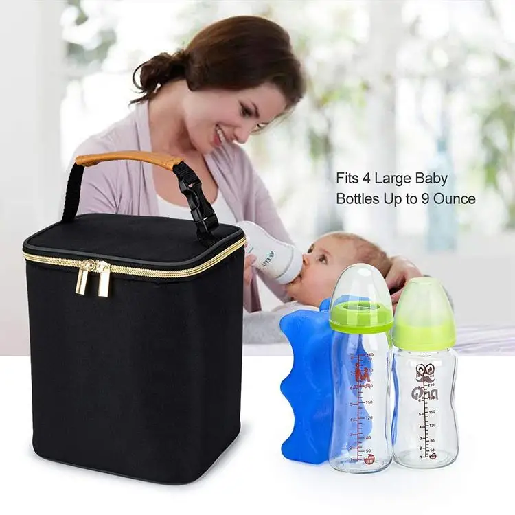 Custom Breast Milk Cooler Bag Breastmilk Storage Bag Travel Baby Bottle