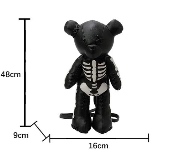 Wholesale Explicit Four Color Big Bear Double Back Backpack