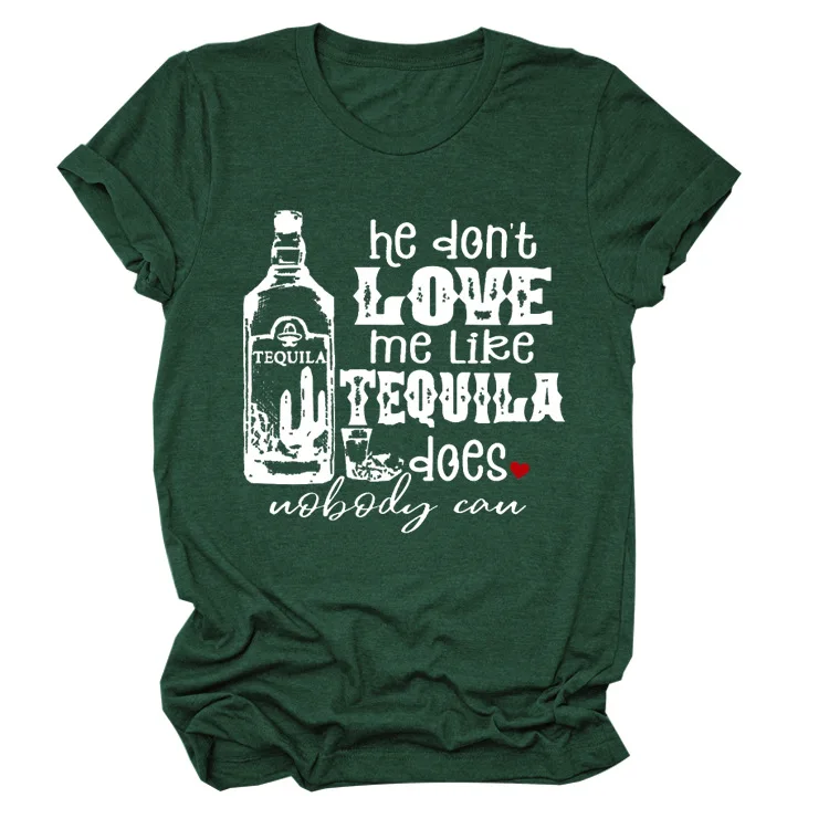 Like Tequila Does Cactus T-shirt Tee 