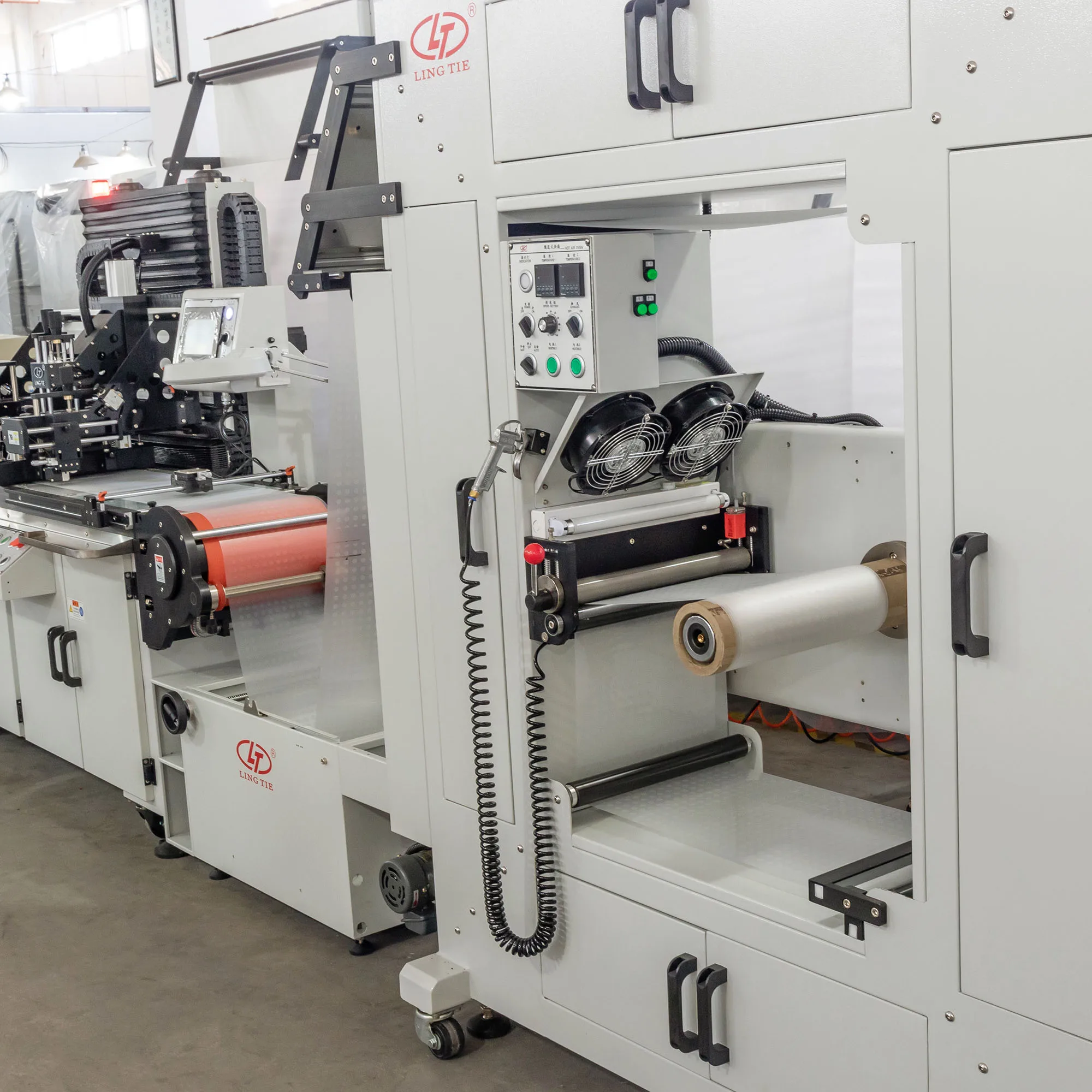 Automatic Roll to Roll Screen Printing Machine Silk Printer