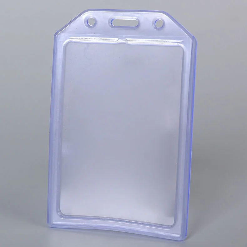 clear id card sleeve protectors Vinyl Pocket Protector With Badge Holder (P/N PPL63X) *PLEASE NOTE Trading Card Sleeves, PVC Hard
