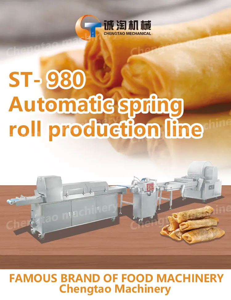 2022 Chengtao Fully Automated Lumpia Egg Roll Maker Machine Commercial