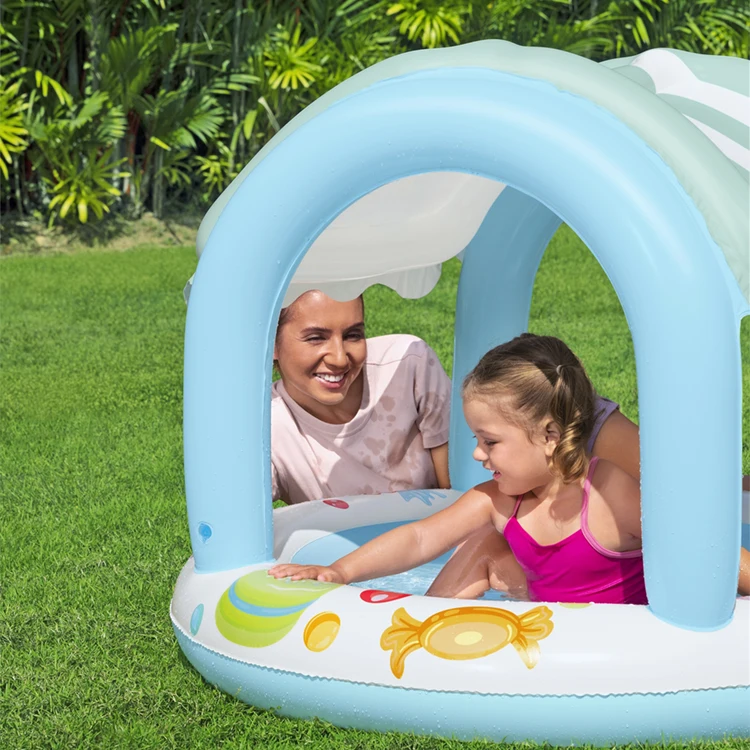 Bestway 52638 Inflatable Kiddie Pool With Canopy