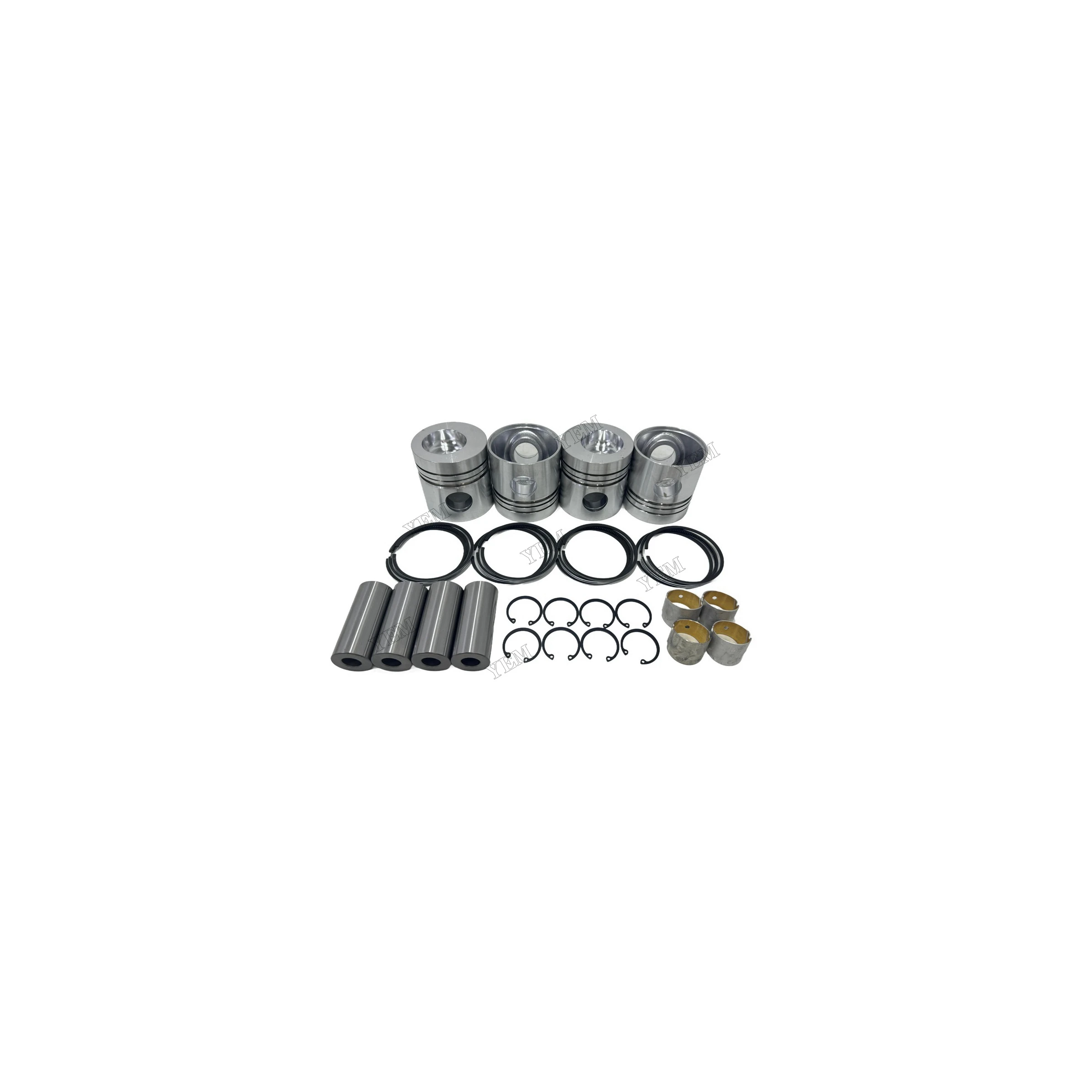4D105 Engine Piston With Cylinder Piston Rings Fits for Komatsu Diesel Engine Spare Parts