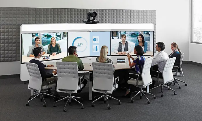 Новый запуск VX750BA 4K 60fps AI отслеживание PTZ Конференц-камеры для Skype ZOOM Team