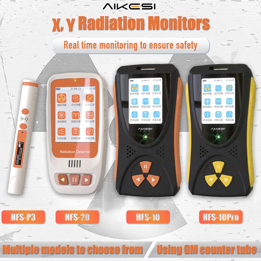 Détecteur De Radiation Nucléaire Geiger Counter HFS-10 - Dosimètre Rayons X, Bêta, Gamma