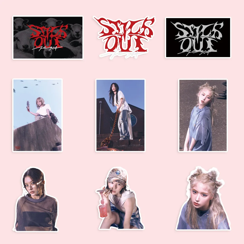 KPOP NMIXX Fe304: STICK OUT Album 101Pcs/Set Stickers Haewon Lily