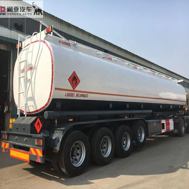 Tongya Durable Fuel Delivery Tank Truck Oil Tanker Semi Trailer