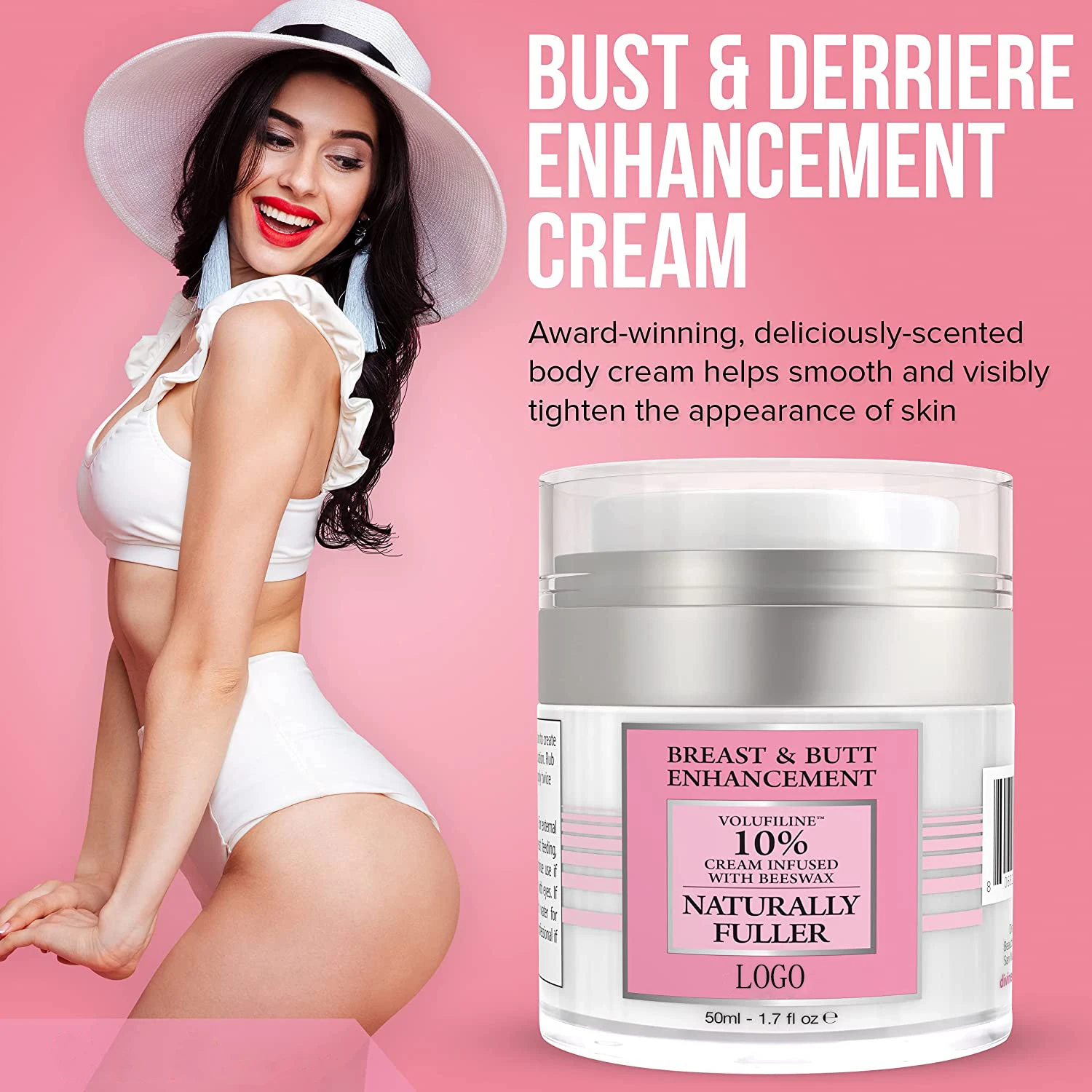 Butt Enhancement Cream, 100% Natural Herbal Extracts for Bigger Butt,  Buttock Tightening and Butt Fuller, Multi Effects Breast Enhancement Cream  for