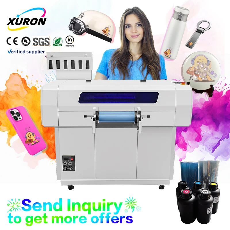 Precision UV LED DTF Printer Multicolor Fast-Drying Eco-Friendly Multisubstrate Multifunctional with Pigment Ink Fast Results