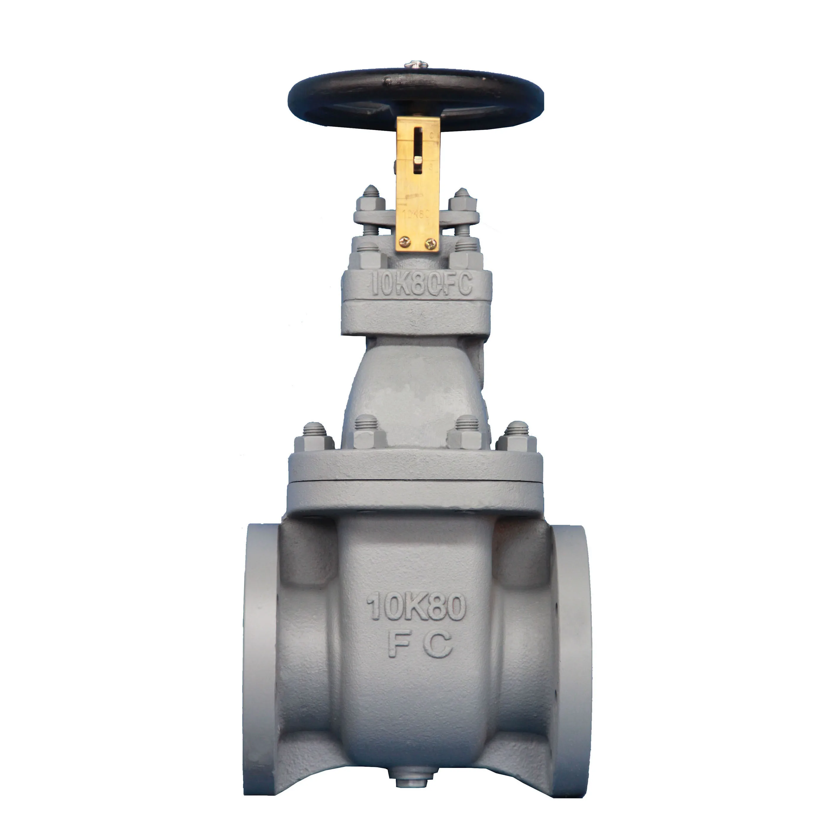 JIS 10K Cast Iron Bronze Trim Gate Valve for Marine