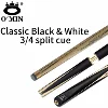 Classic Black&White 3/4 Split cue