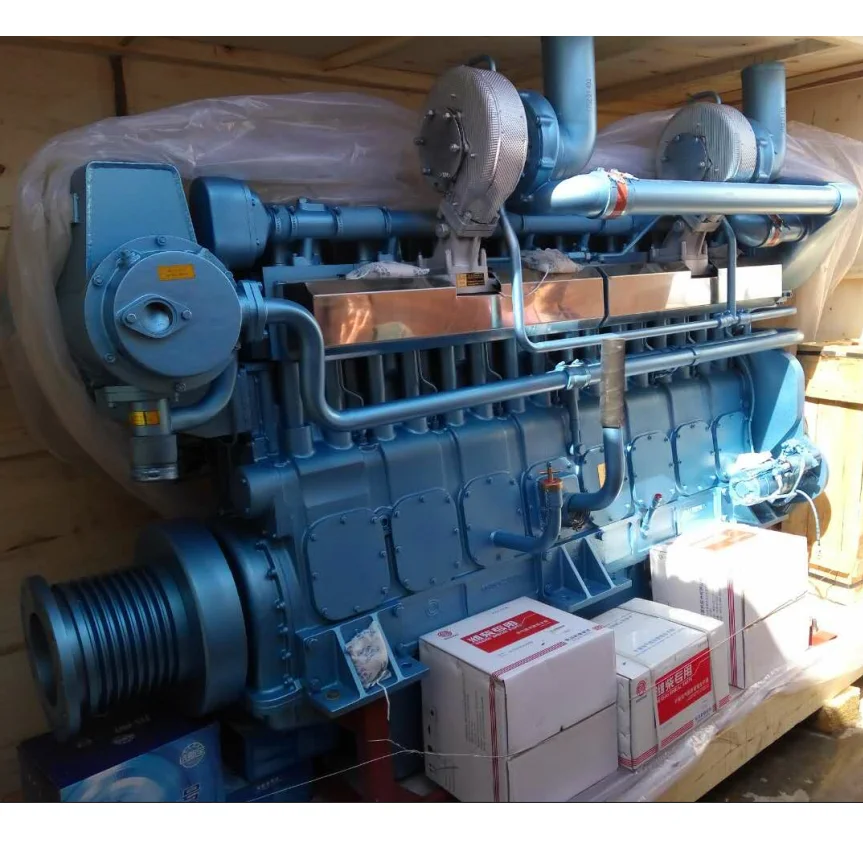 
Горячая Распродажа, морской двигатель серии Weichai 8170 600hp-800hp 