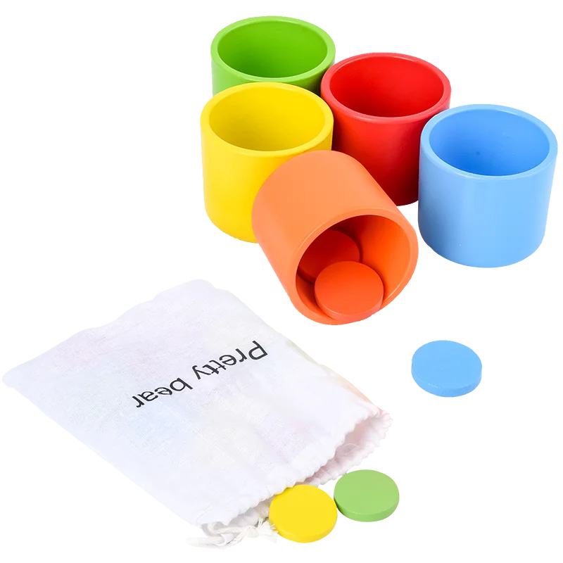 Rainbow Color Classification Cup Toy Early Educational Toy Factory ...