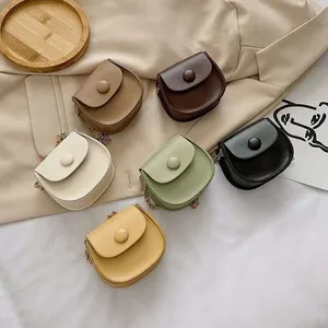 New Styles Designer Children Messenger Bag Wholesale Fashion Solid Vintage Kids Crossbody Bag British Girl and Teens Handbags