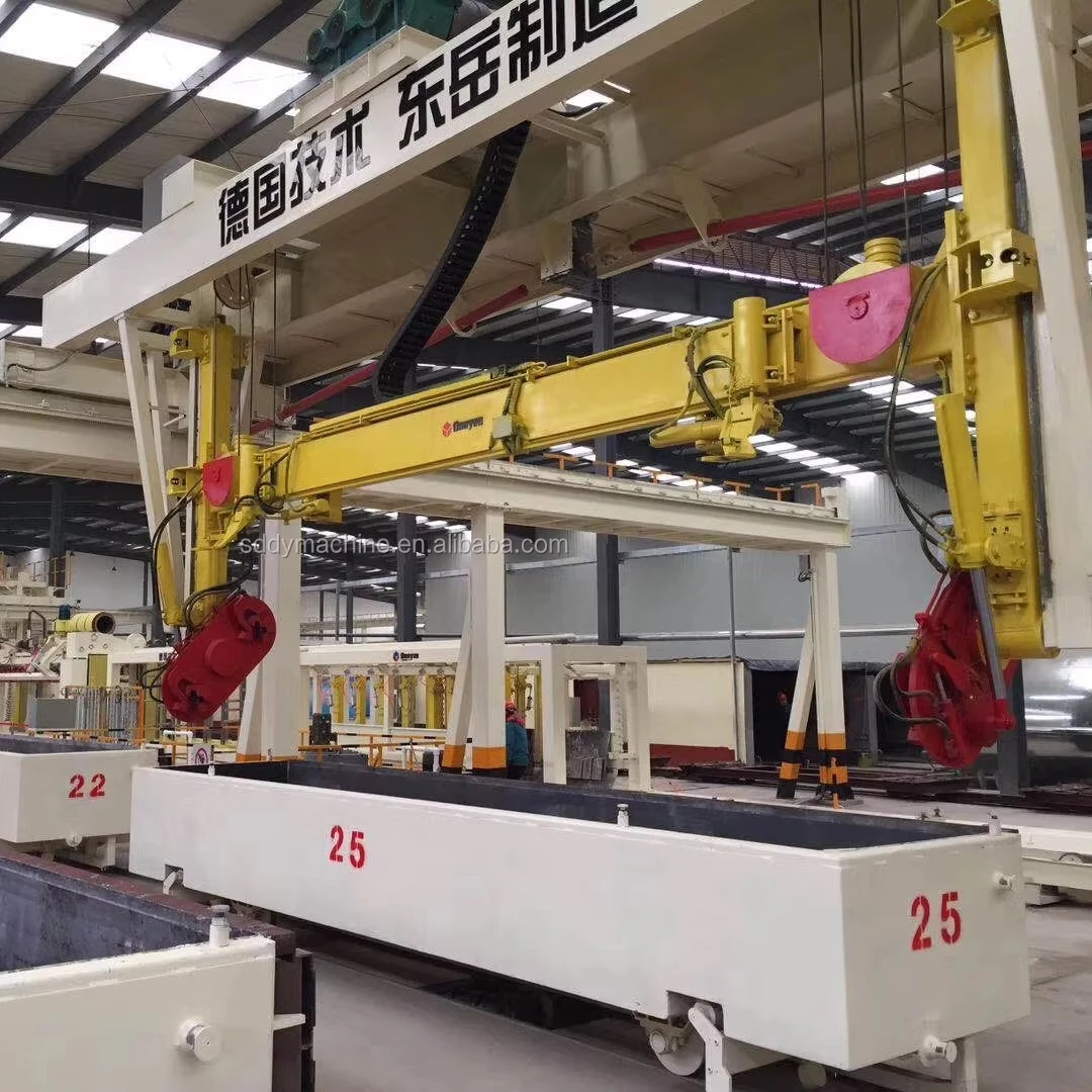 Производственная линия AAC полностью автоматическая машина для производства кирпича из летучей золы Узбекистан