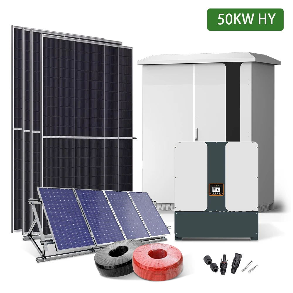 Koyoe Solar Inverter 30kw 40kw 50kw 60kw Three Phase Hybrid Inverter 50kw Solar Power Inverters 6727