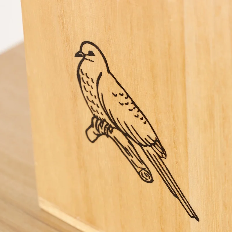 Wooden Birdhouse for Outdoor Bird Nests House for Parrots and Swallows Custom Wooden Bird House Bird Cage