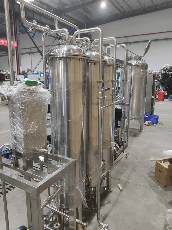 Produzione di acqua 0,25 m3/h Sistema di acqua ultrapura deionizzata EDI per laboratorio 4