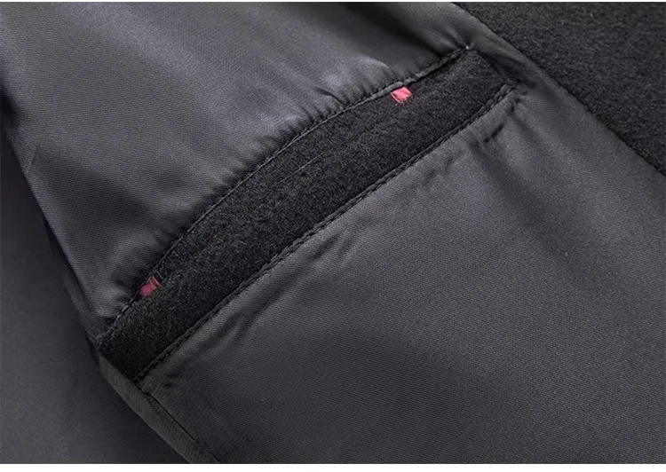 Men's Winter Coat Double Faced Wool Trench Blazer For Outdoor_voghion.com