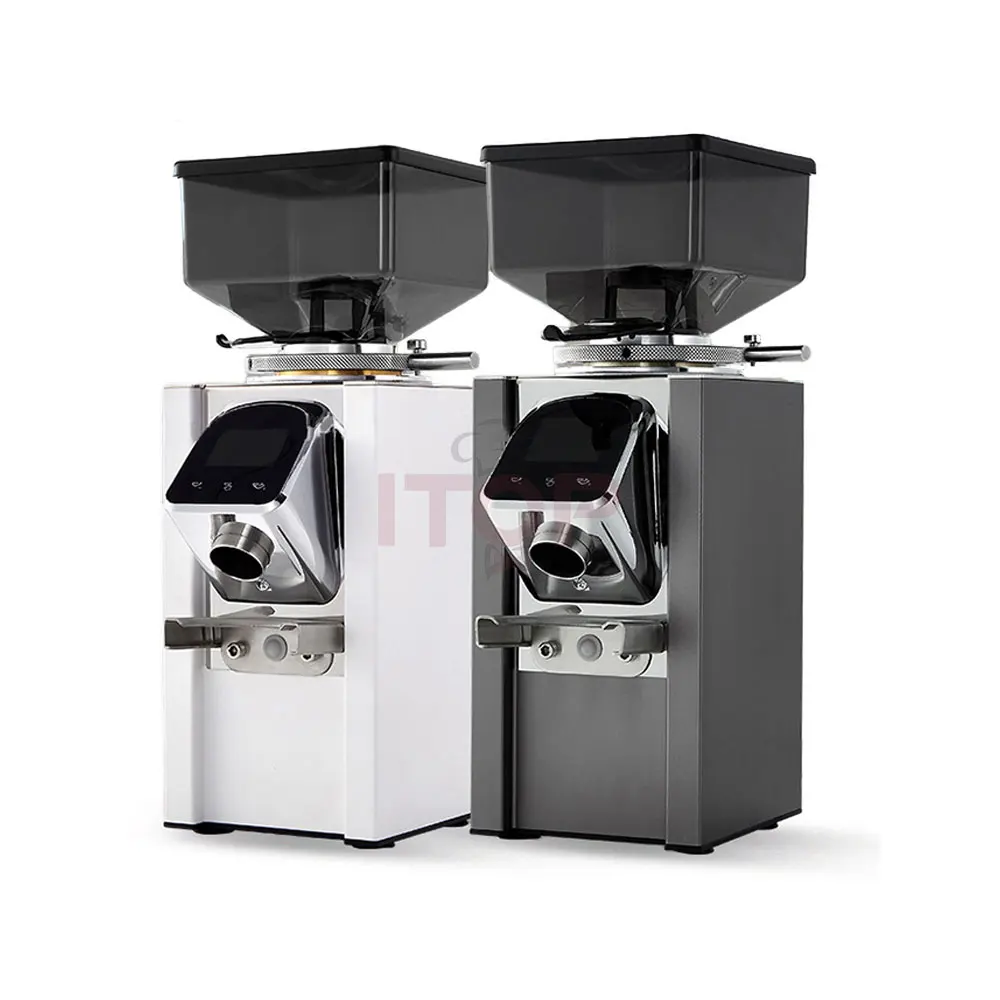 Industrial Coffee Grinder 350g Bean Hopper Capacity Touch Screen