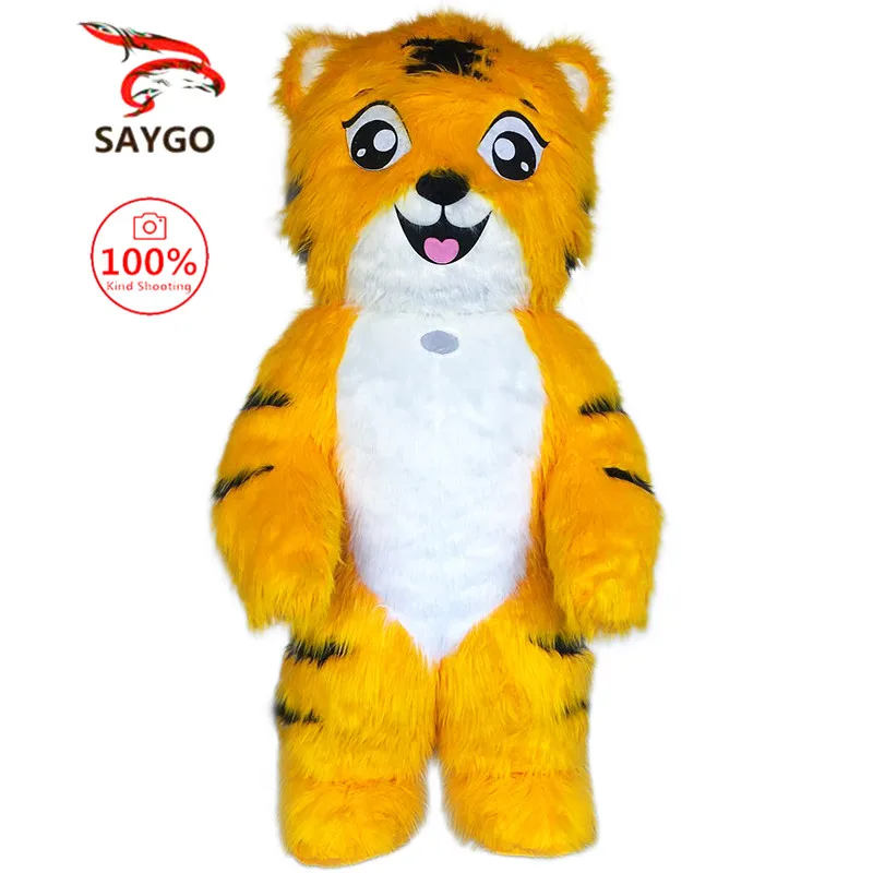 familiar × Bibiy. MASCOT BEAR SAYGO Kawaii Furry Costume - Cute Bear Mascot Fursuit