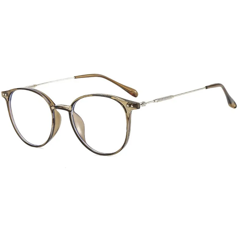 DL Glasses Round Shape Nails Fashion New Arrivals Anti Blue Light Sun Glasses Wholesale TR Frame Women Optical Sunglasses 2022