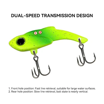 CHEERY 2.5g3.5g5g Metal Saltwater Fishing Lures Artificial Bait Vib Fishing Lure Vib Lure with Hook – Metal Jig – view 5