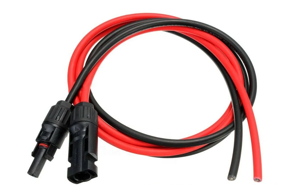 Factory Price Solar Cable 4mm2 6mm2 for Solar Panel to Solar Charge Controller Adaptor Kit