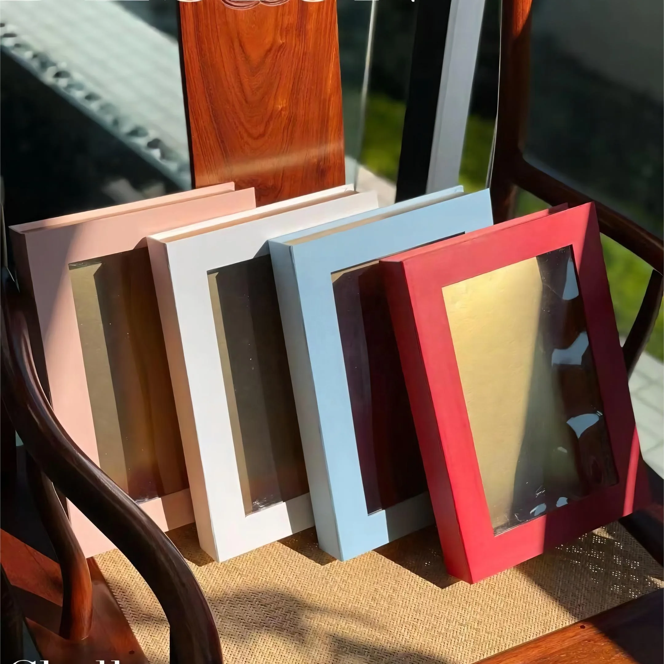 High Quality Transparent Pvc Window Magnetic Sealing Box Hot Stamping Cardboard Book Box Gift  Packaging Box