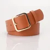 Hebilla dorada color camel
